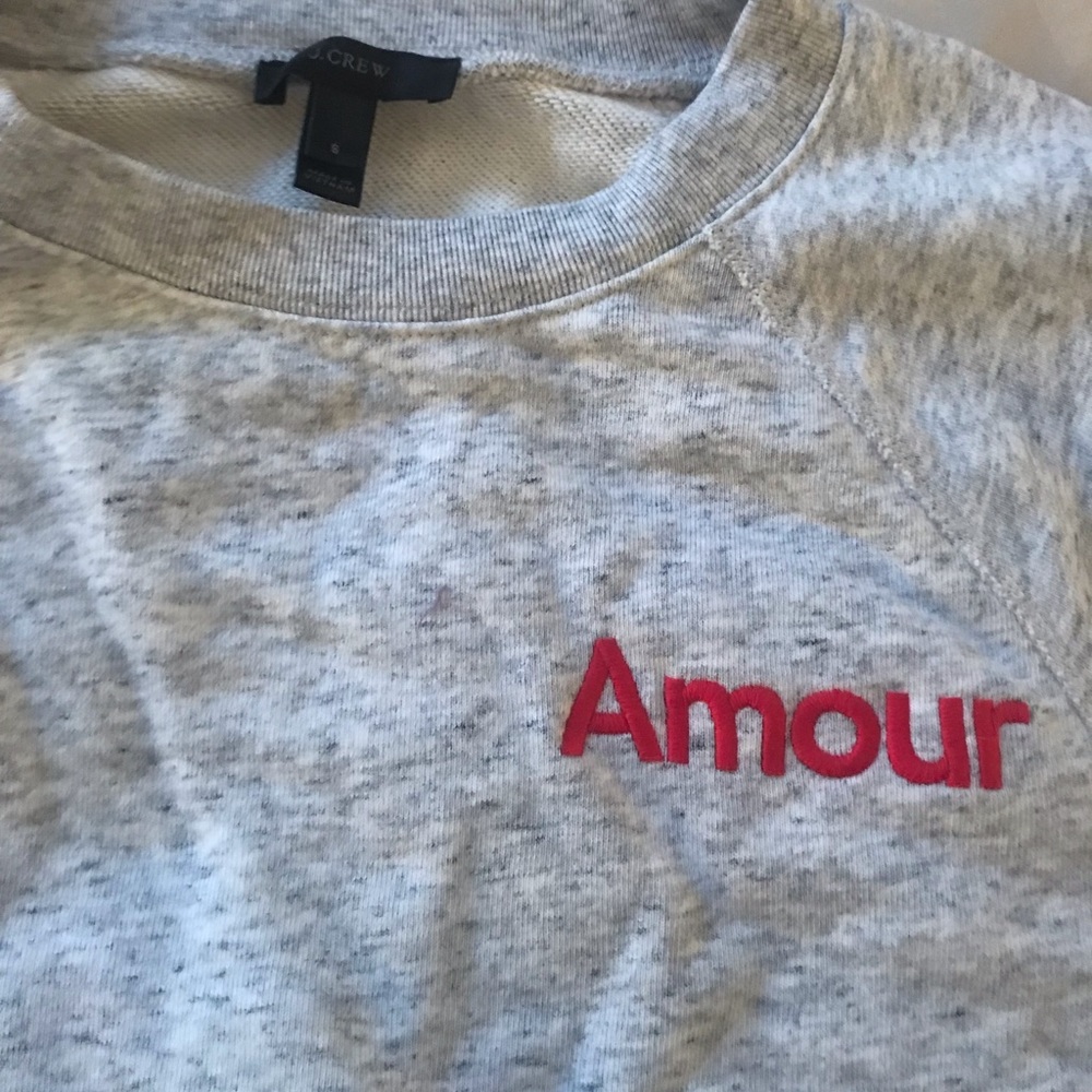 New grey sweatshirt